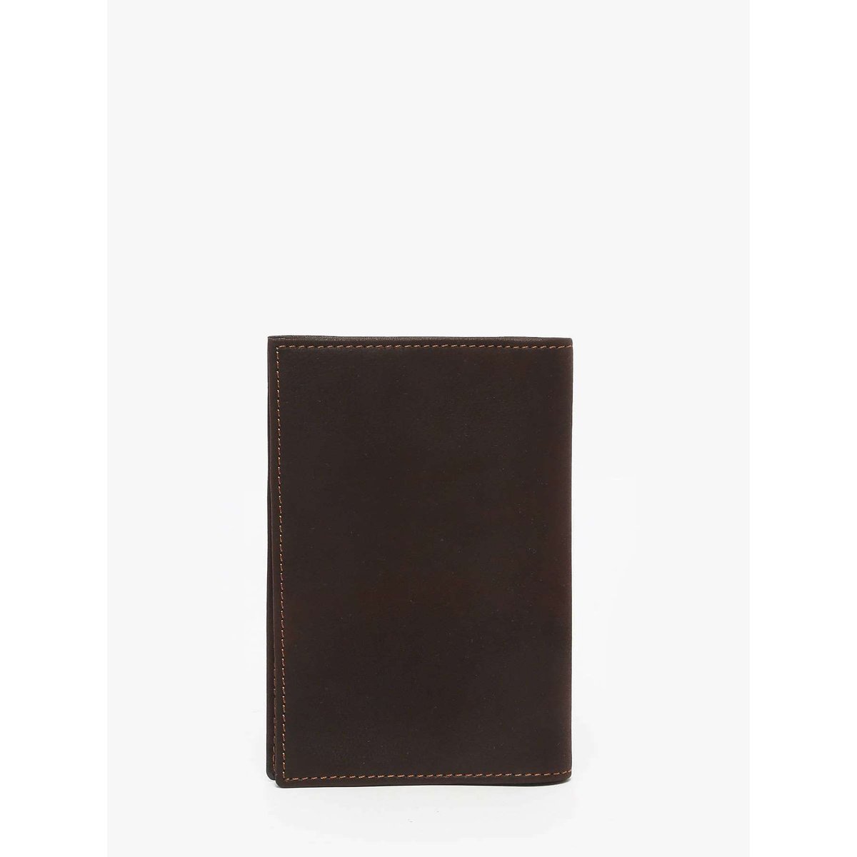 Porte-papiers Oil cuir marron, ETRIER