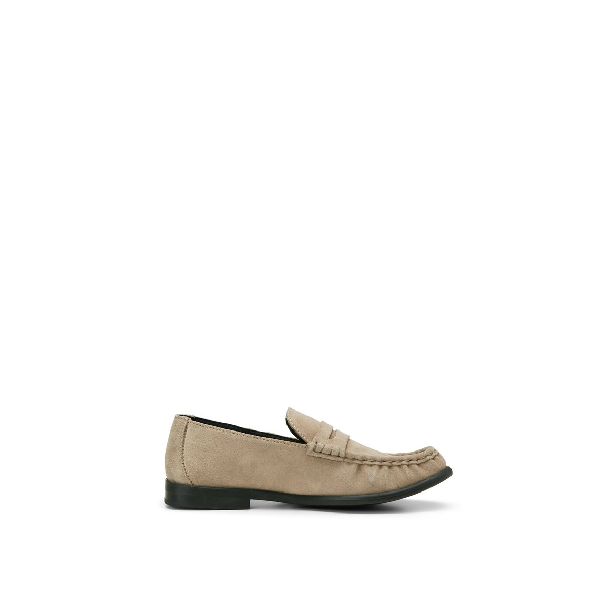 Loafer en cuir de vache de haute qualité grau, MARC O'POLO