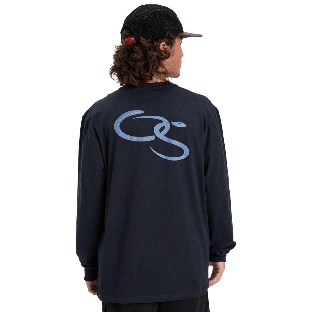 T-shirt manches longues EVO SNAKE TYPE noir black, QUIKSILVER