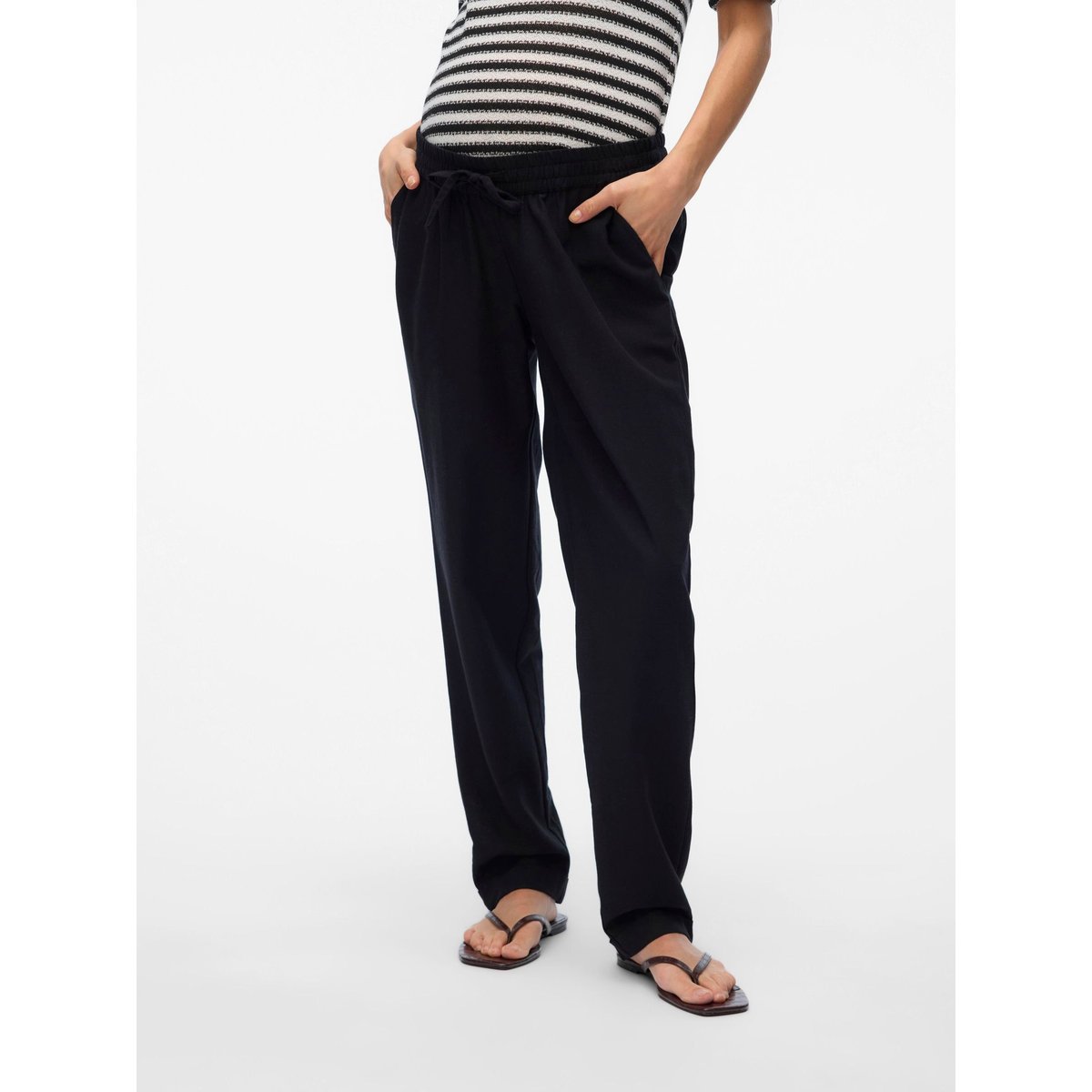 Pantalon black 1, MAMA LICIOUS