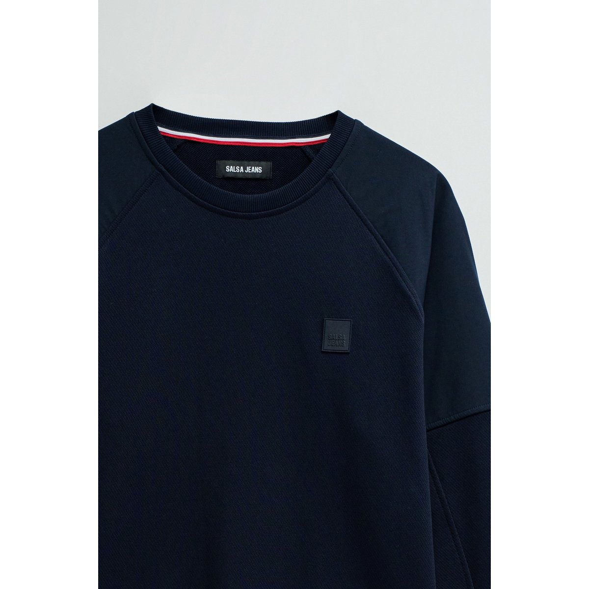 SWEATSHIRT AVEC BRANDING bleu, SALSA JEANS