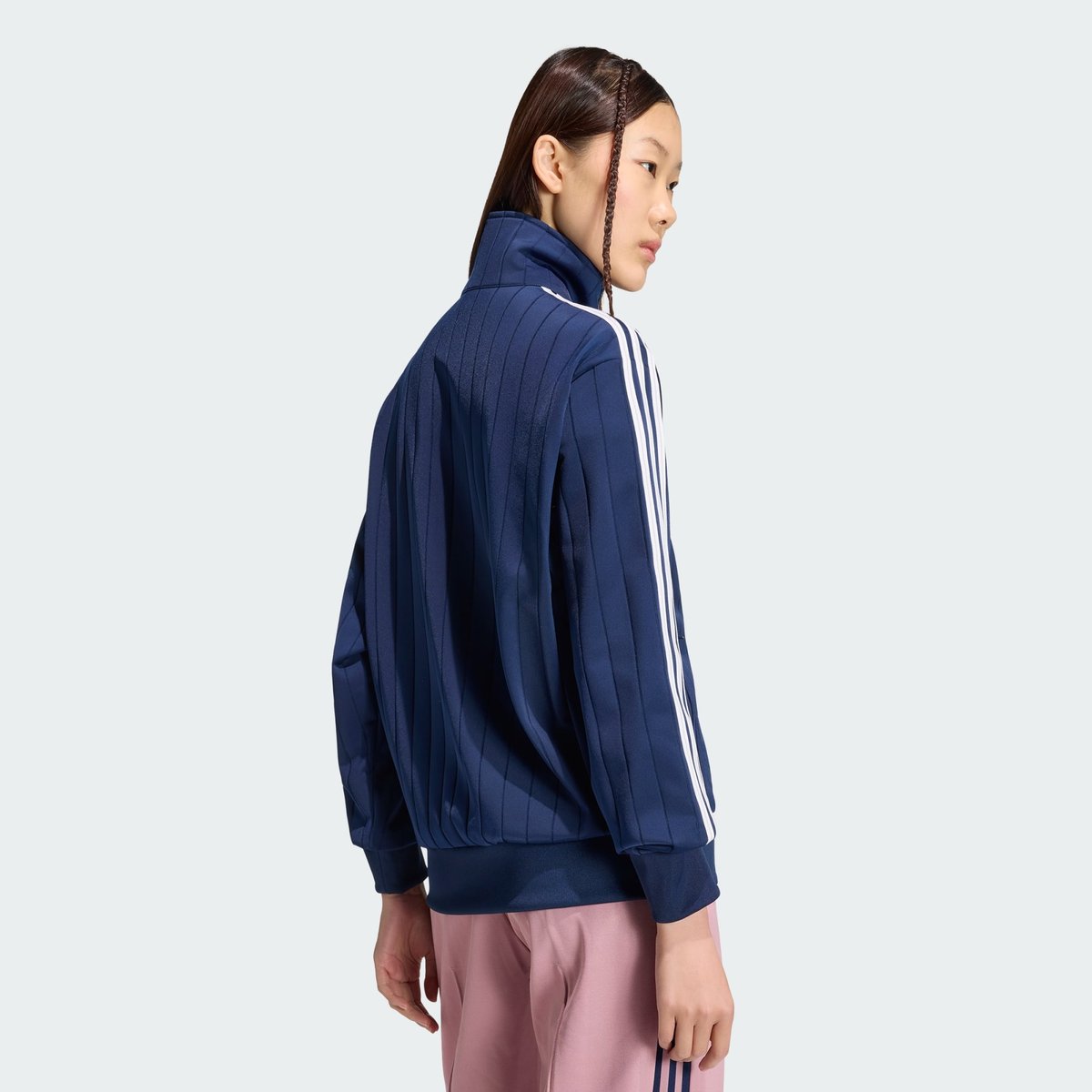 Veste De Survêtement Ample Fines Rayures Firebird Veste De Survêtement Ample Fines Rayures Firebird night indigo / white / grey two, adidas Originals