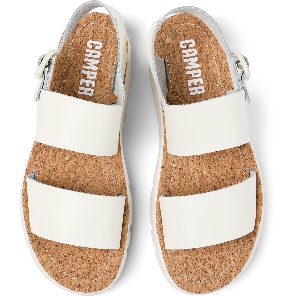 Sandales Oruga Sandal blanc natural 1, CAMPER