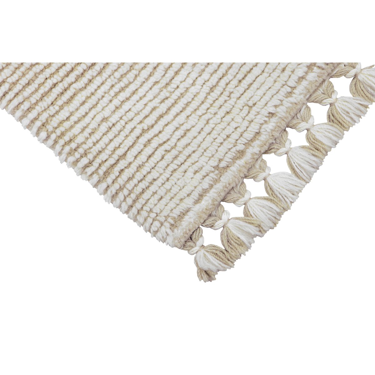 Tapis à laine Rectangulaire KOA beige, LORENA CANALS