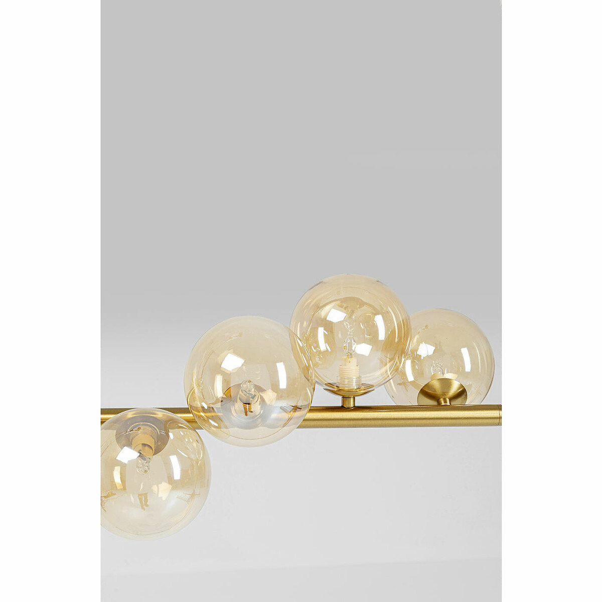 Lampadario Scala Balls ottone 155cm color oro, KARE DESIGN