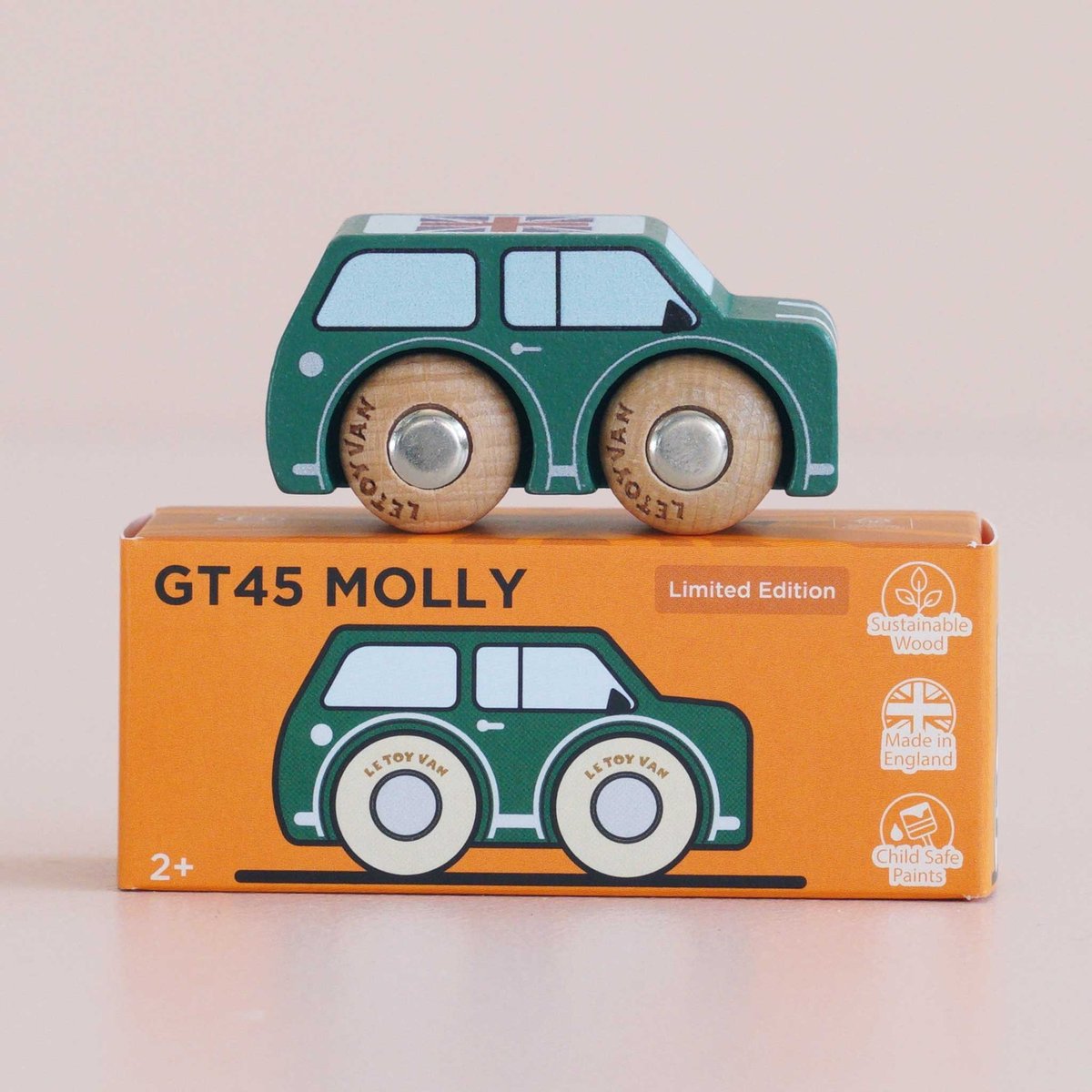 Mini voiture Molly No 7 vert, LE TOY VAN