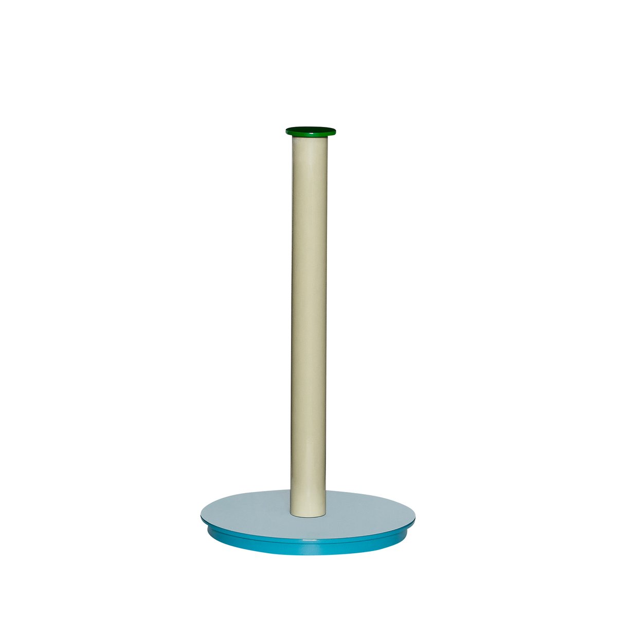 Porte-rouleau de cuisine en fer PLAY bleu/gris/vert, HUBSCH