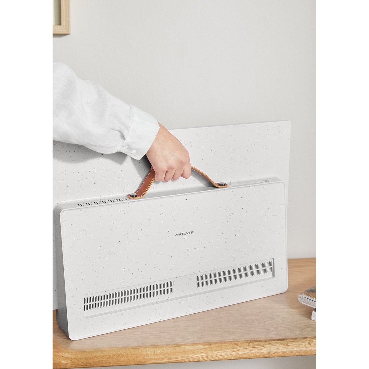 Téléviseur intelligent portable 24' TV MOVE STUDIO blanc, CREATE