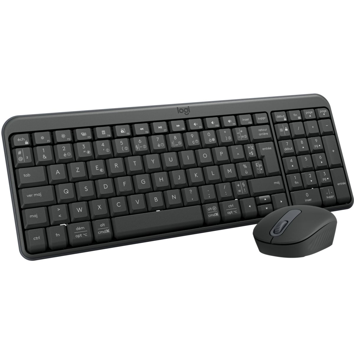Clavier + Souris MK250 couleur unique, LOGITECH