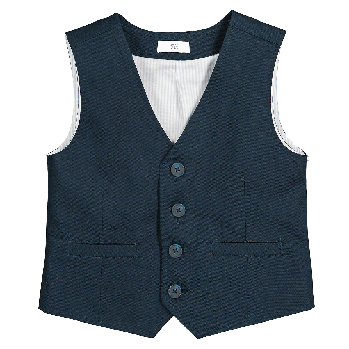 Suit Waistcoat navy blue, LA REDOUTE COLLECTIONS