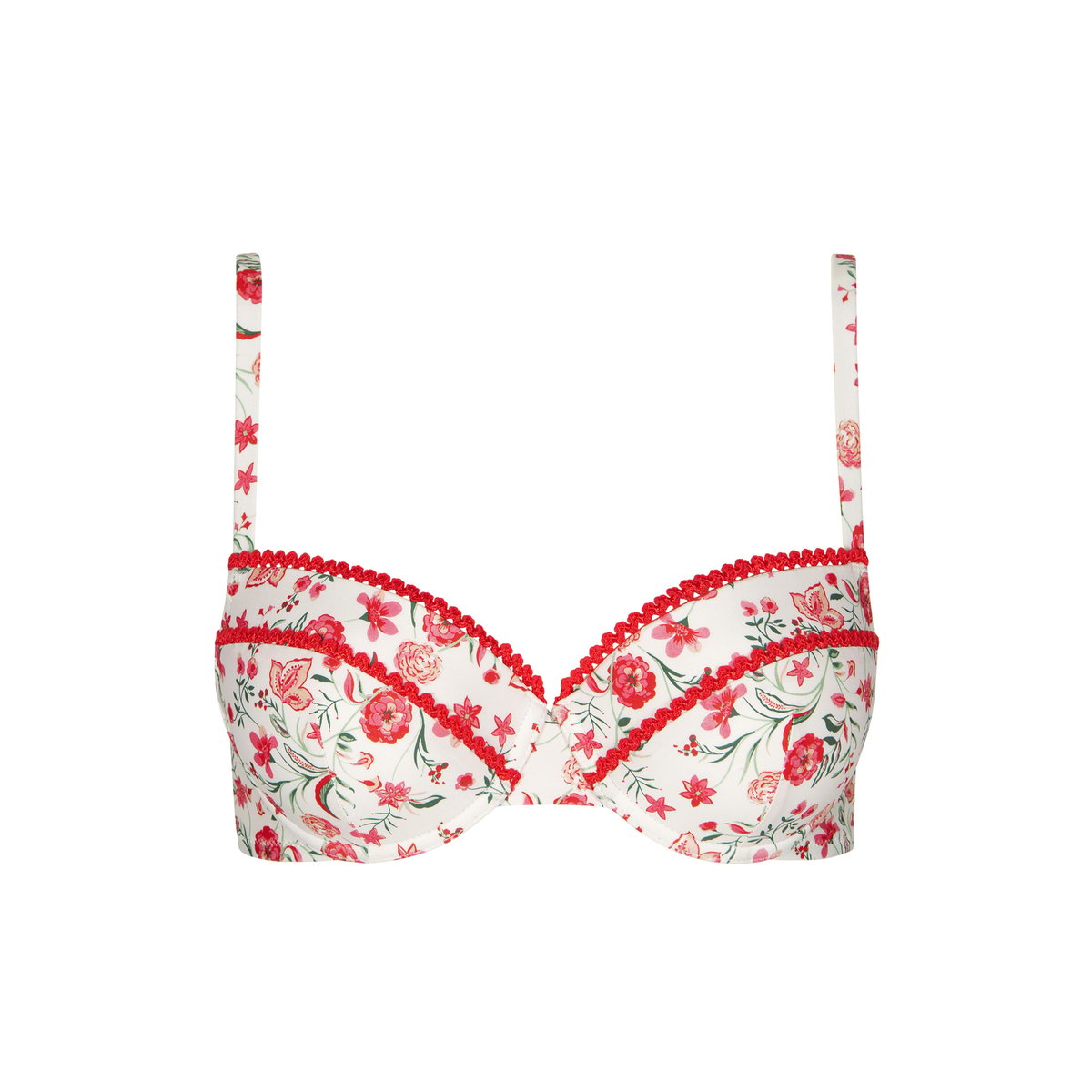 Haut maillot de bain préformé Java ivoire, LISCA