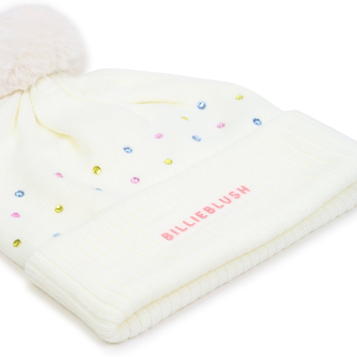 Bonnet à strass multicolors rice, BILLIEBLUSH
