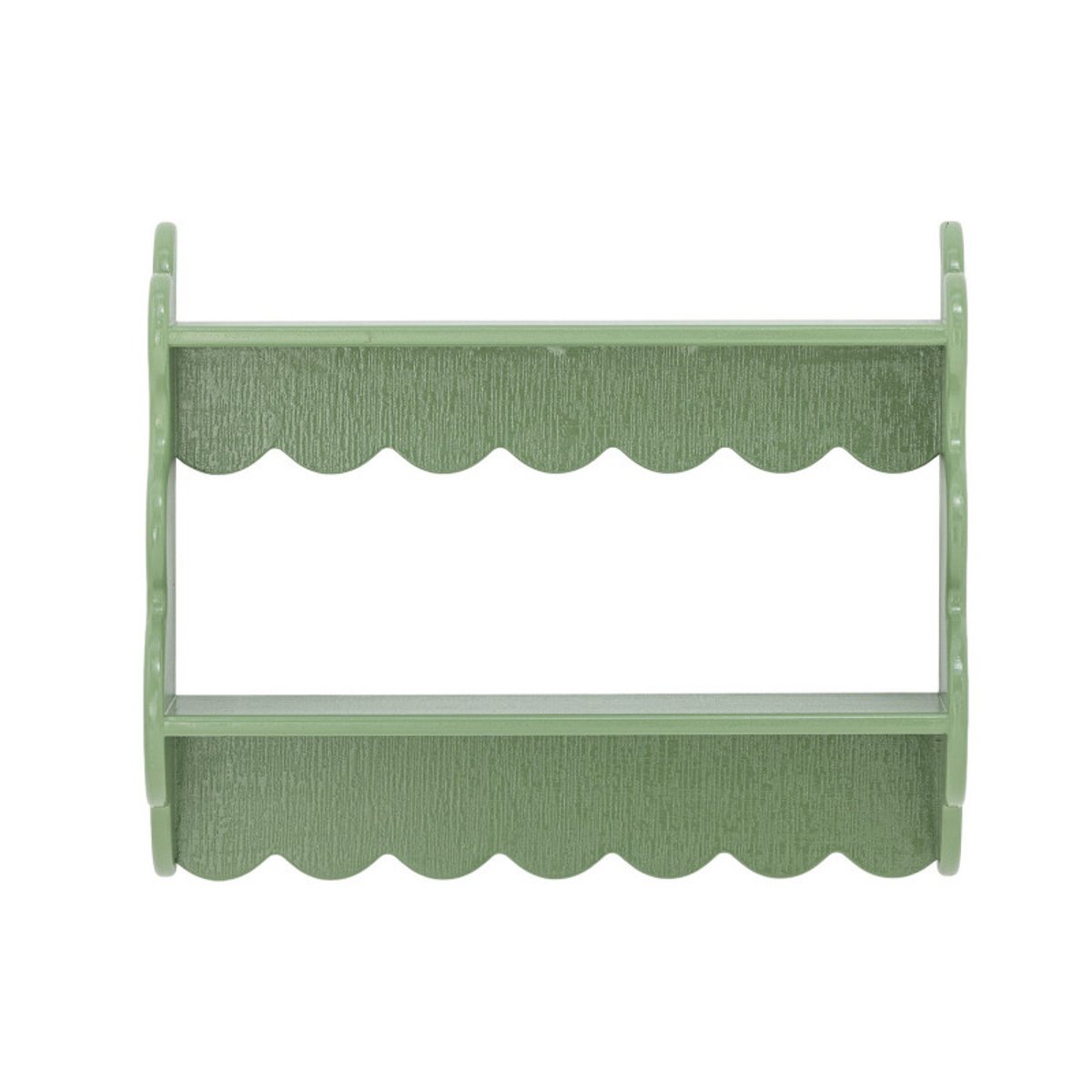 Etagère murale festons bois vert, BLOOMINGVILLE