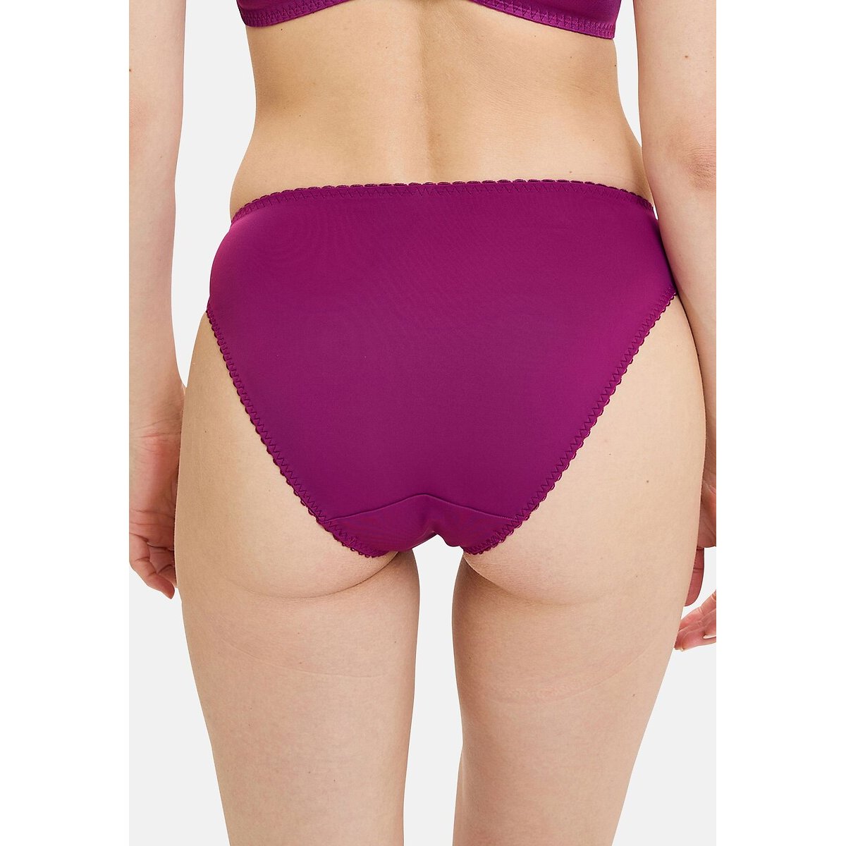 Slip in pizzo NARCISSE fucsia, SANS COMPLEXE
