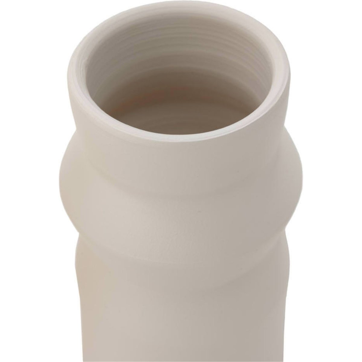 Vase sculptural en argile gris, RECOLLECTION