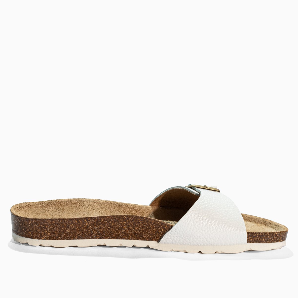 Sandales en cuir ZEPHYR blanc, BAYTON