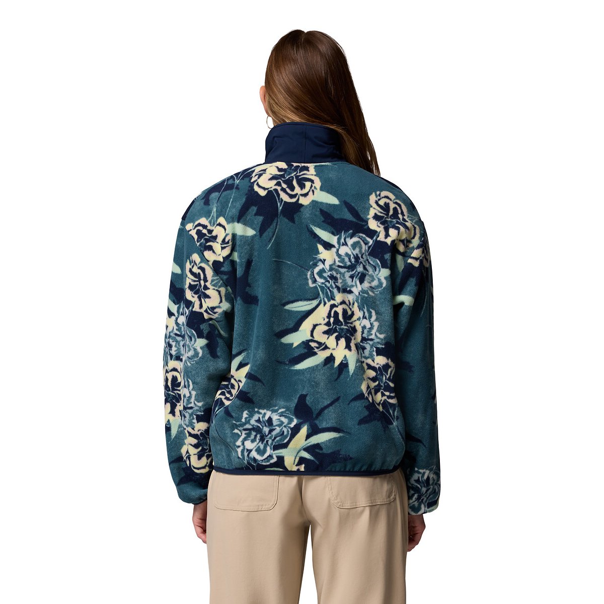 Sequoia Grove™ Half Zip Fleece blue print, COLUMBIA