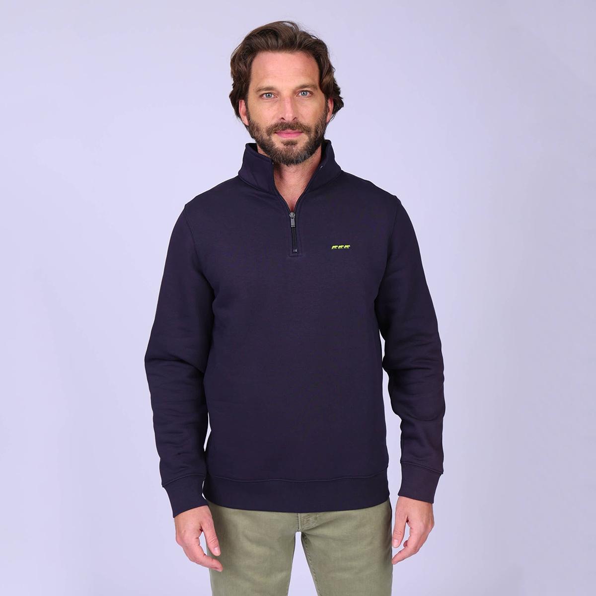 Sweat camionneur Ellian bleu marine, MISE AU GREEN