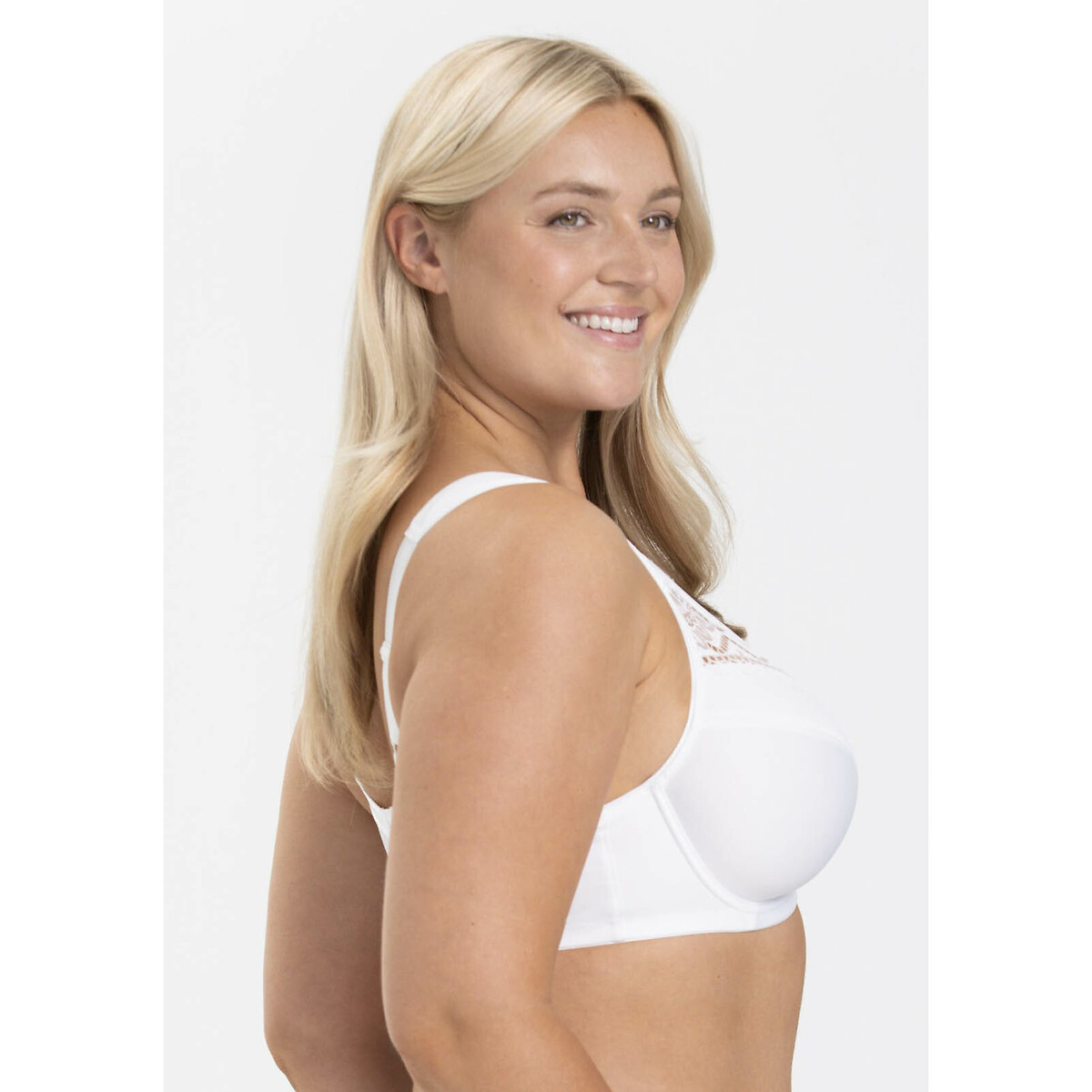 Reggiseno con ferretti Ecco Cool To Breeze bianco, MISS MARY OF SWEDEN