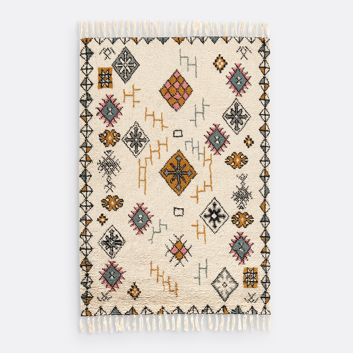 Tapis style berbère en laine, Jalna multicolore, LA REDOUTE INTERIEURS