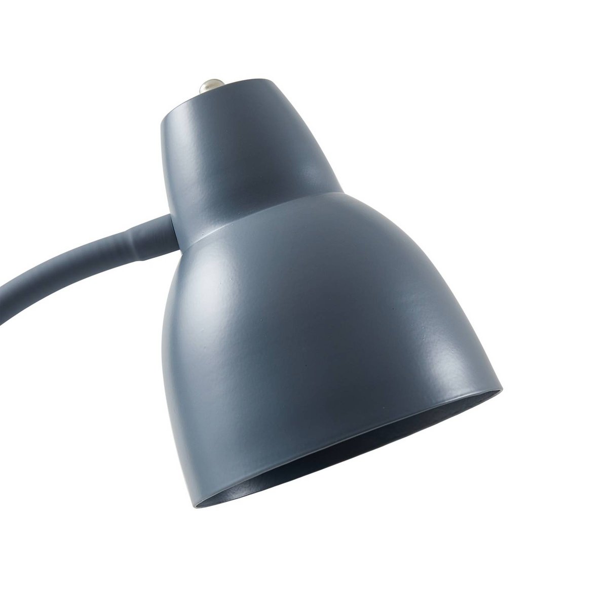 Lampadaire en métal, Tebbi gris, LINDBY