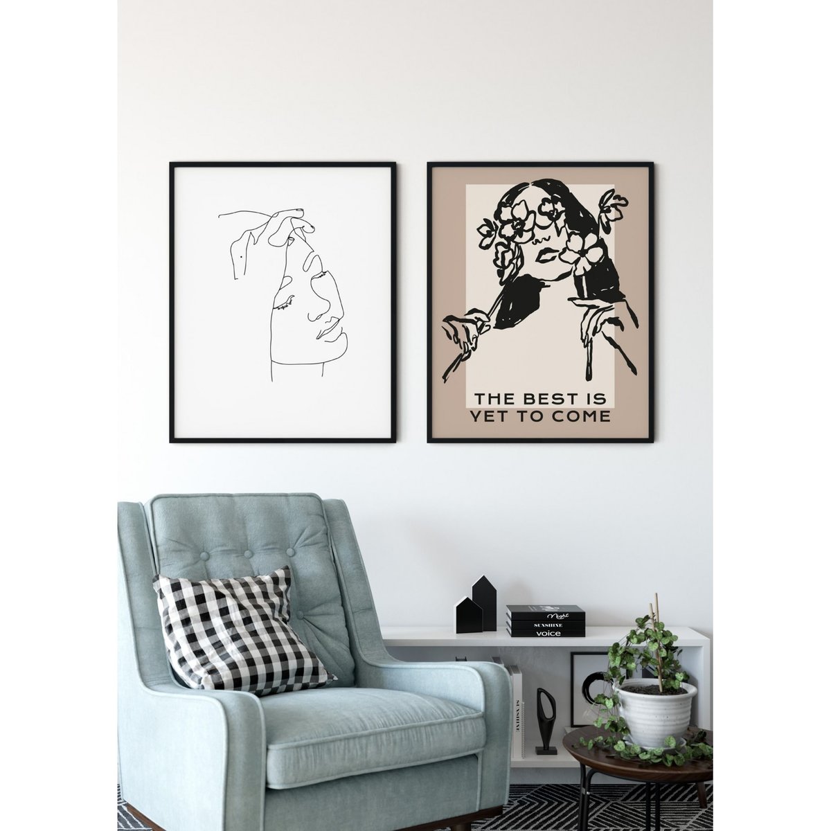 Affiche The best blanc, L'AFFICHERIE