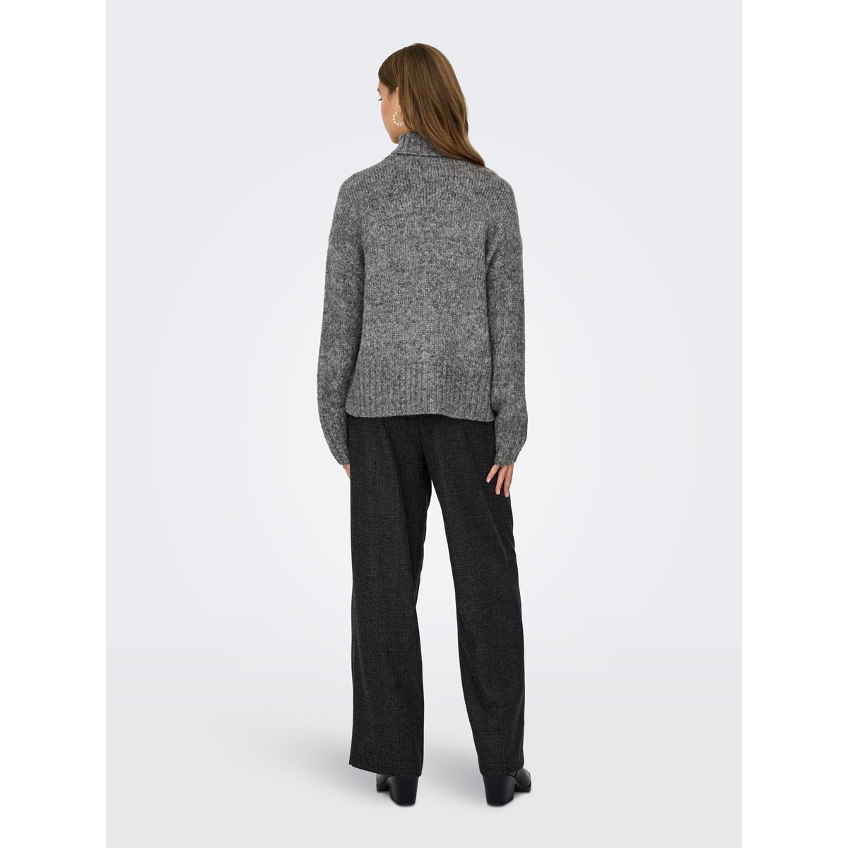 Pull En Maille medium grey melange 1, JDY