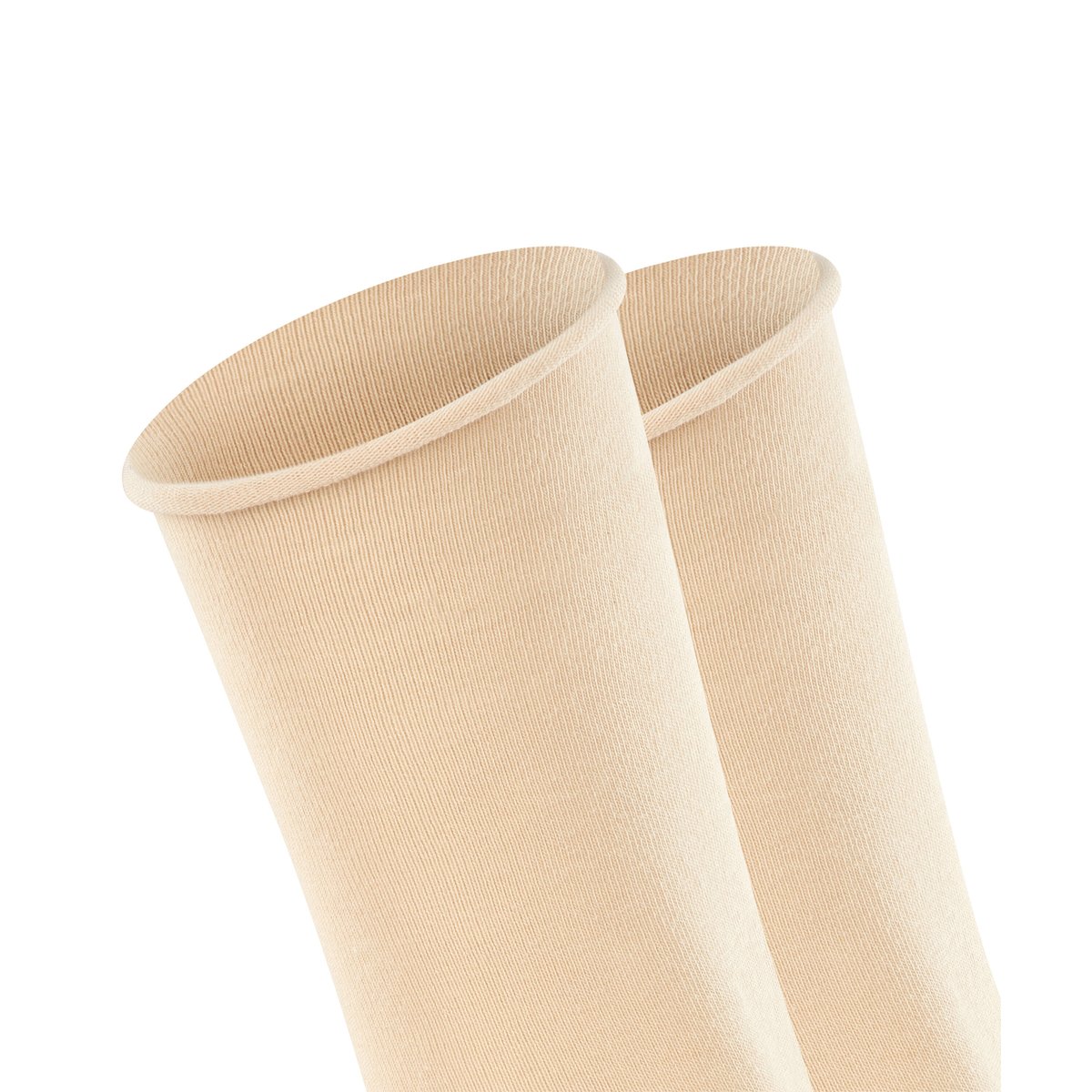 Chaussettes Basic Pure 2-Pack Opaque creme, ESPRIT