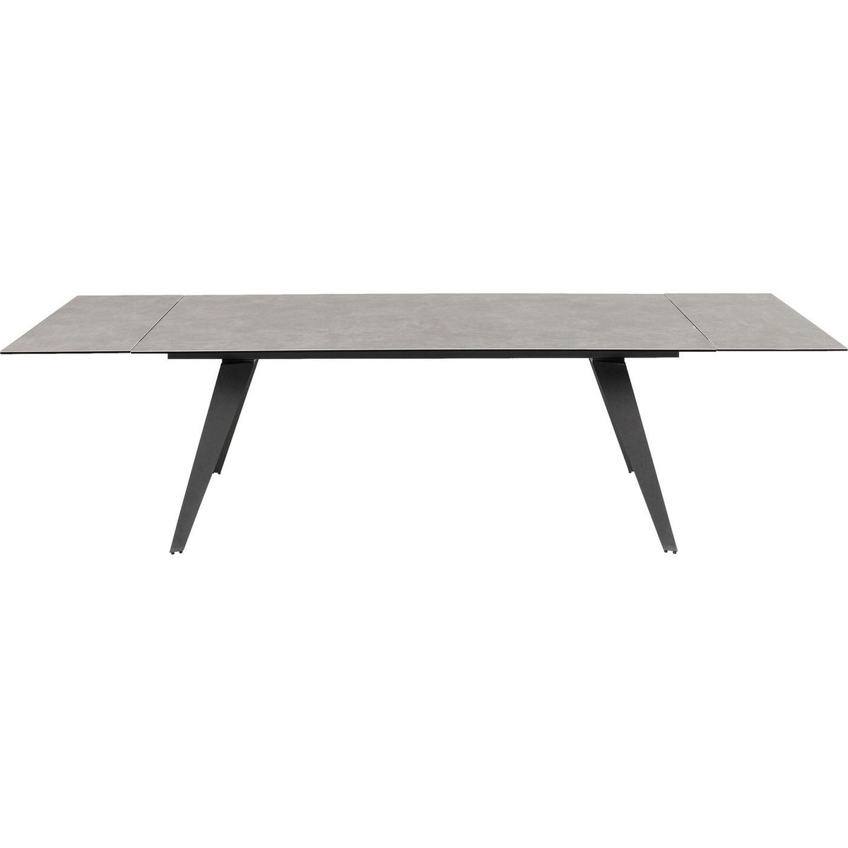 Table à rallonges en céramique, AMSTERDAM marron, KARE DESIGN