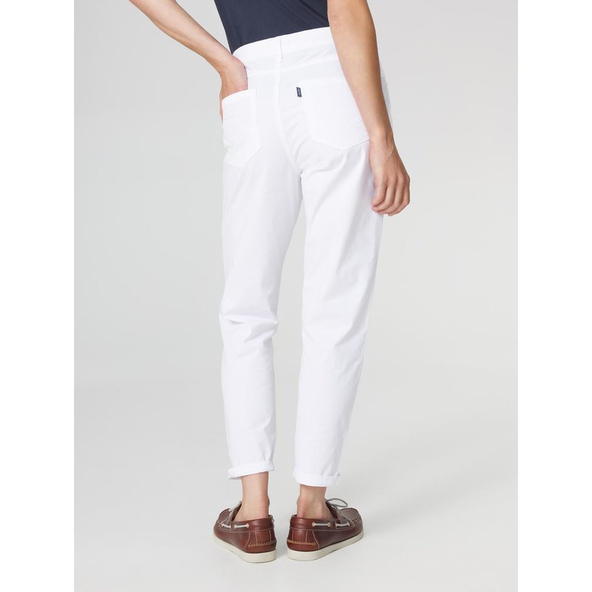 Pantalon 7/8 SANTAHUI blanc, TBS
