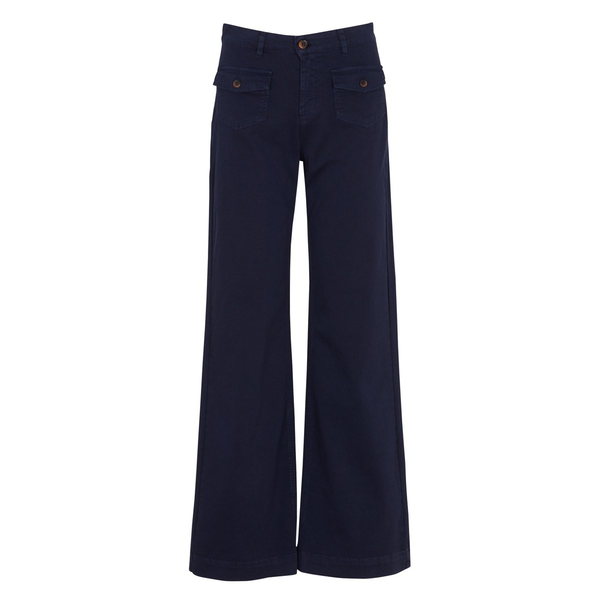 Pantalon large TIAGO marine, Maison 123
