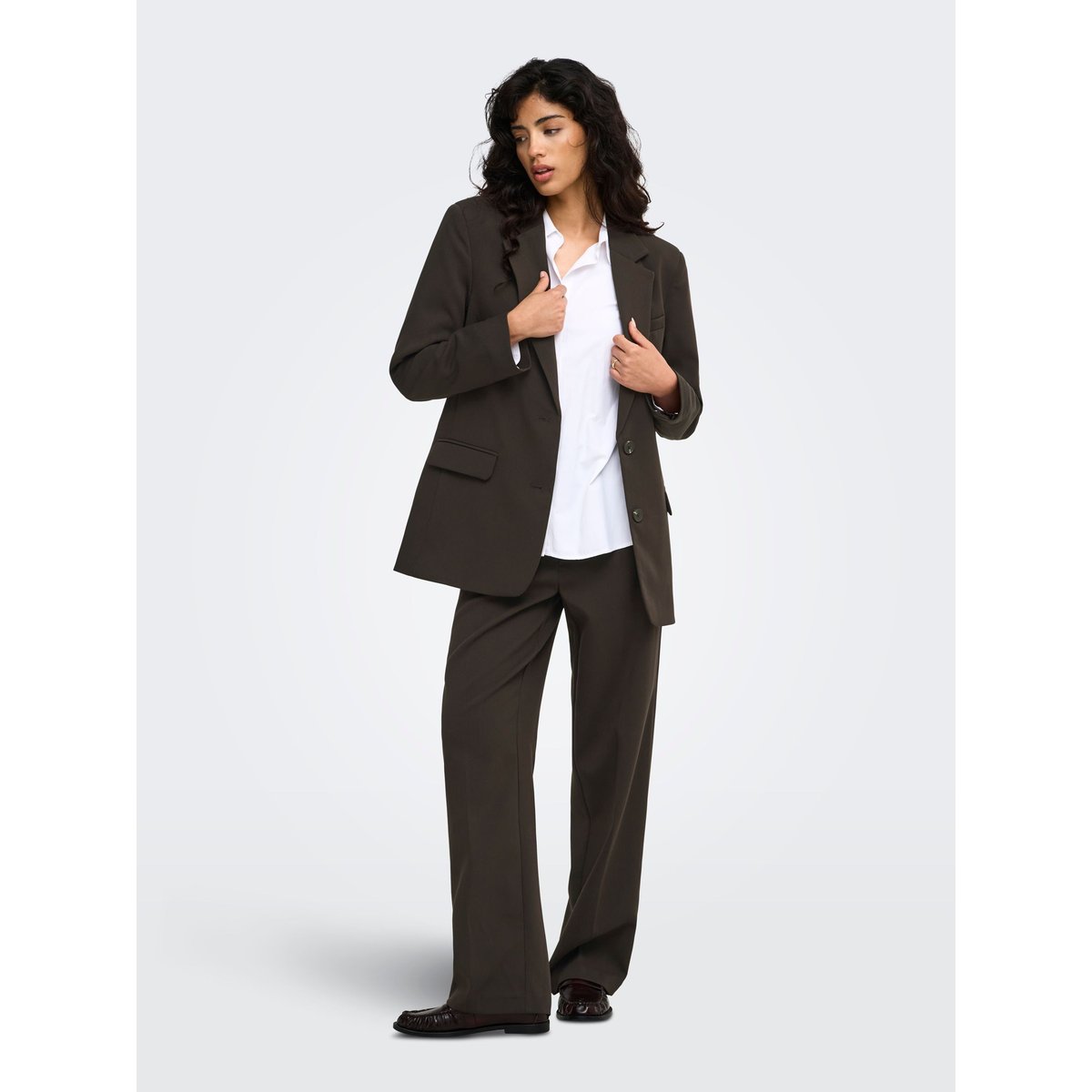 Pantalon À Jambe Large chocolate torte, JDY