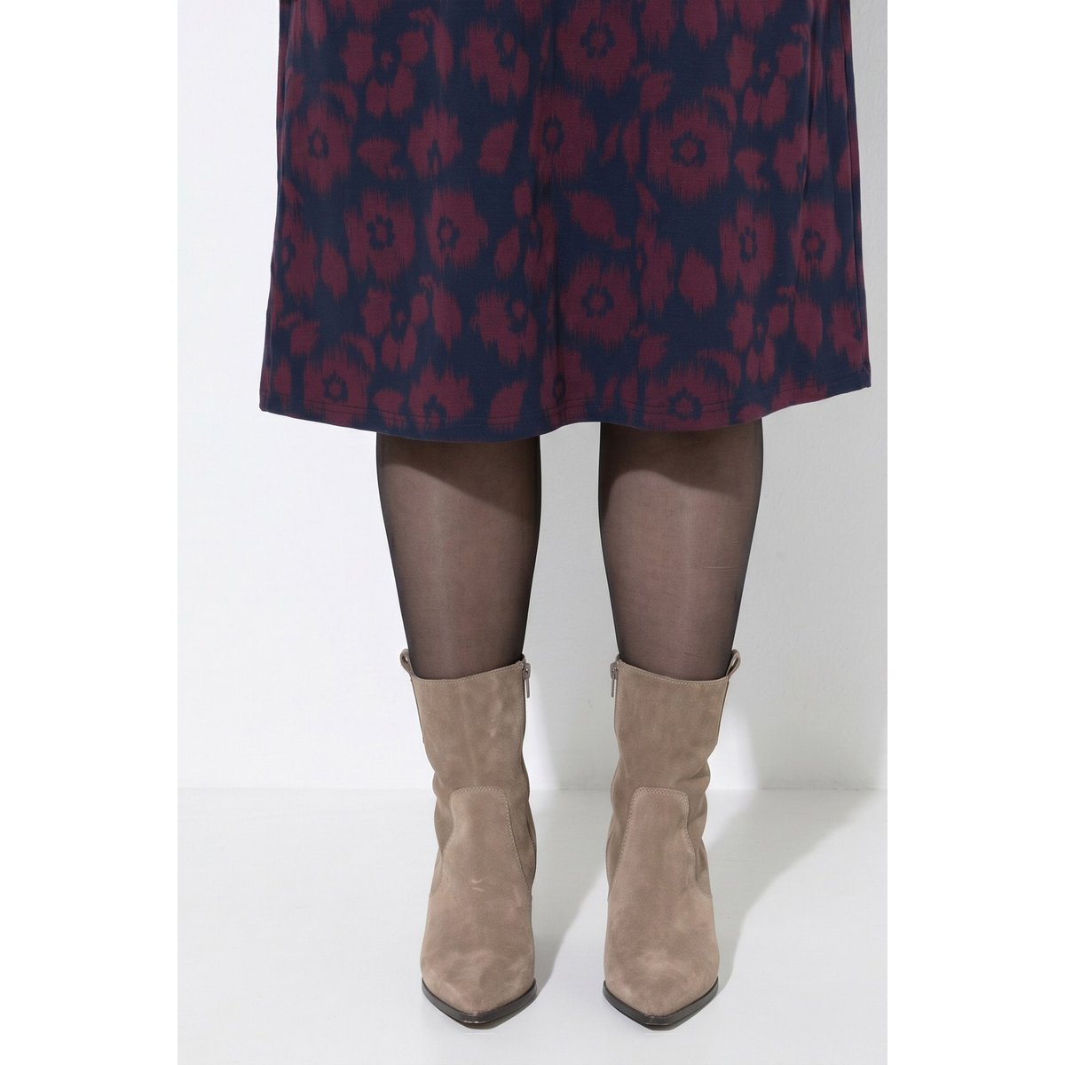 Robe en jersey de coton bio marine, ULLA POPKEN