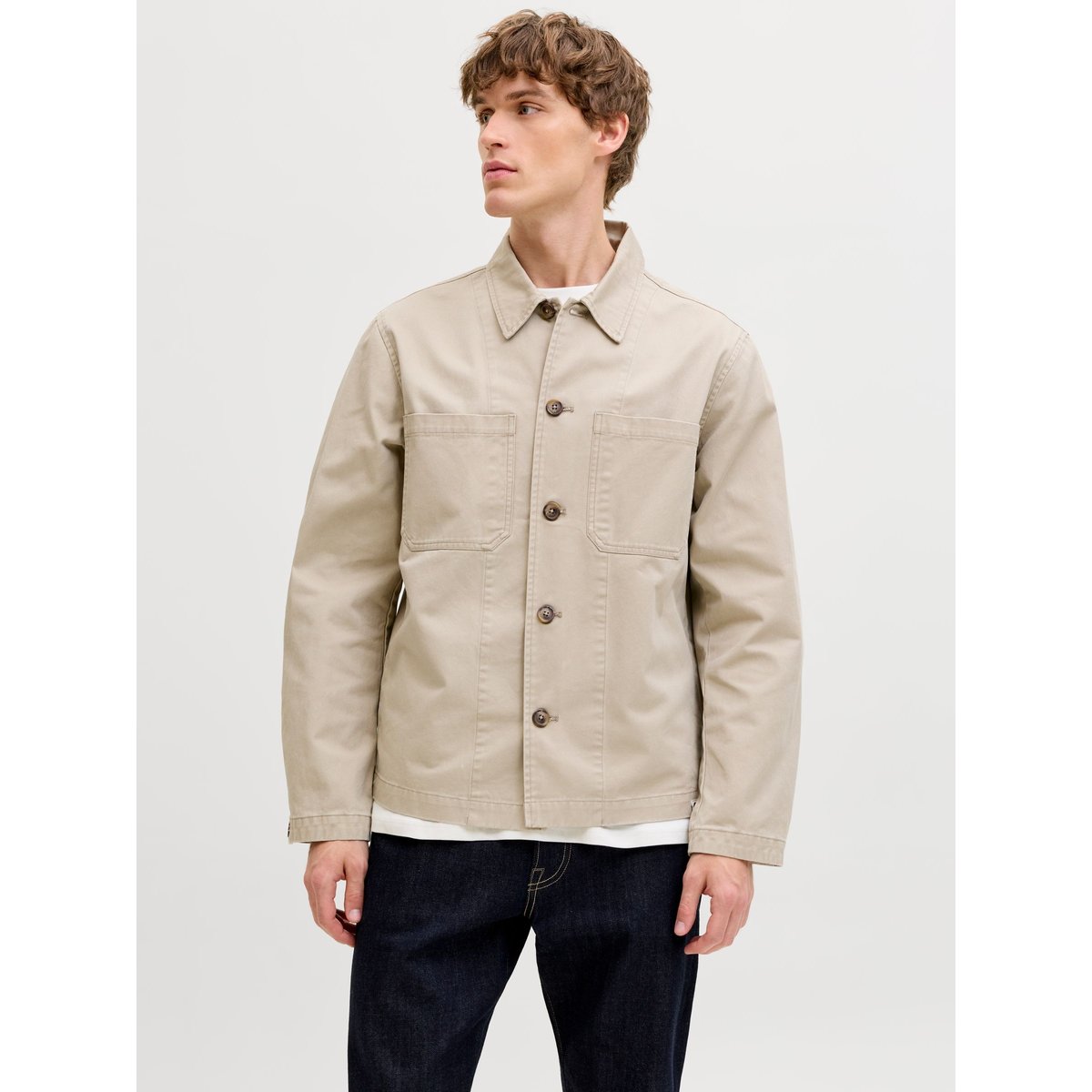 Surchemise grise - crockery 1, JACK & JONES
