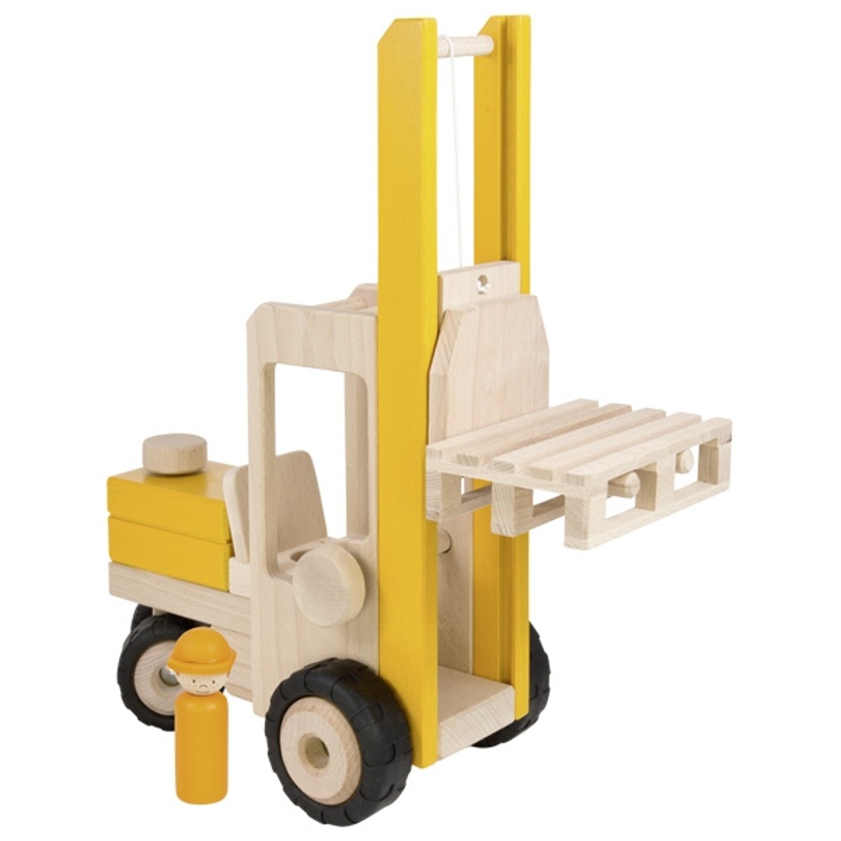 Chariot élévateur jaune, GOKI