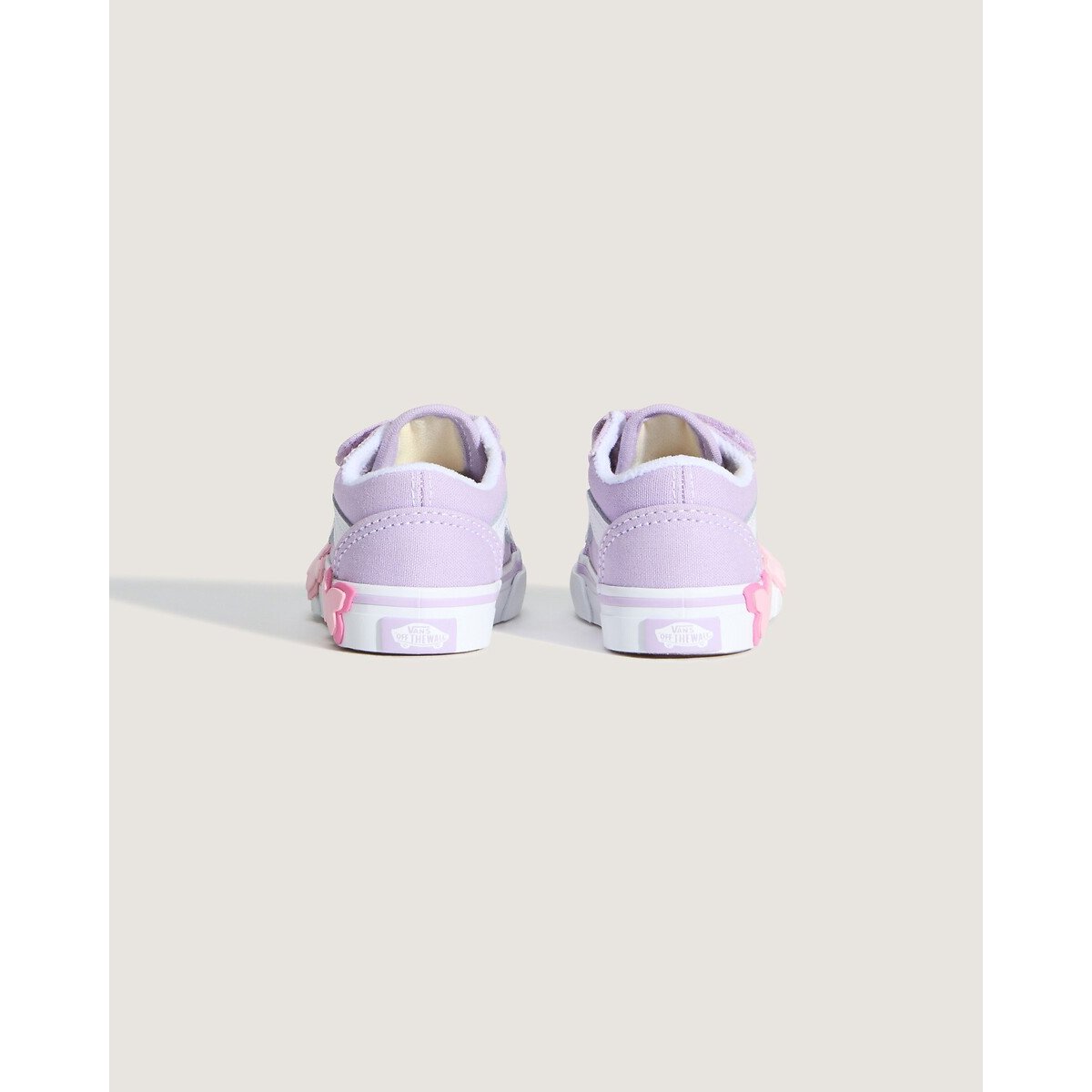 Baskets à scratchs OLD SKOOL V parme, VANS