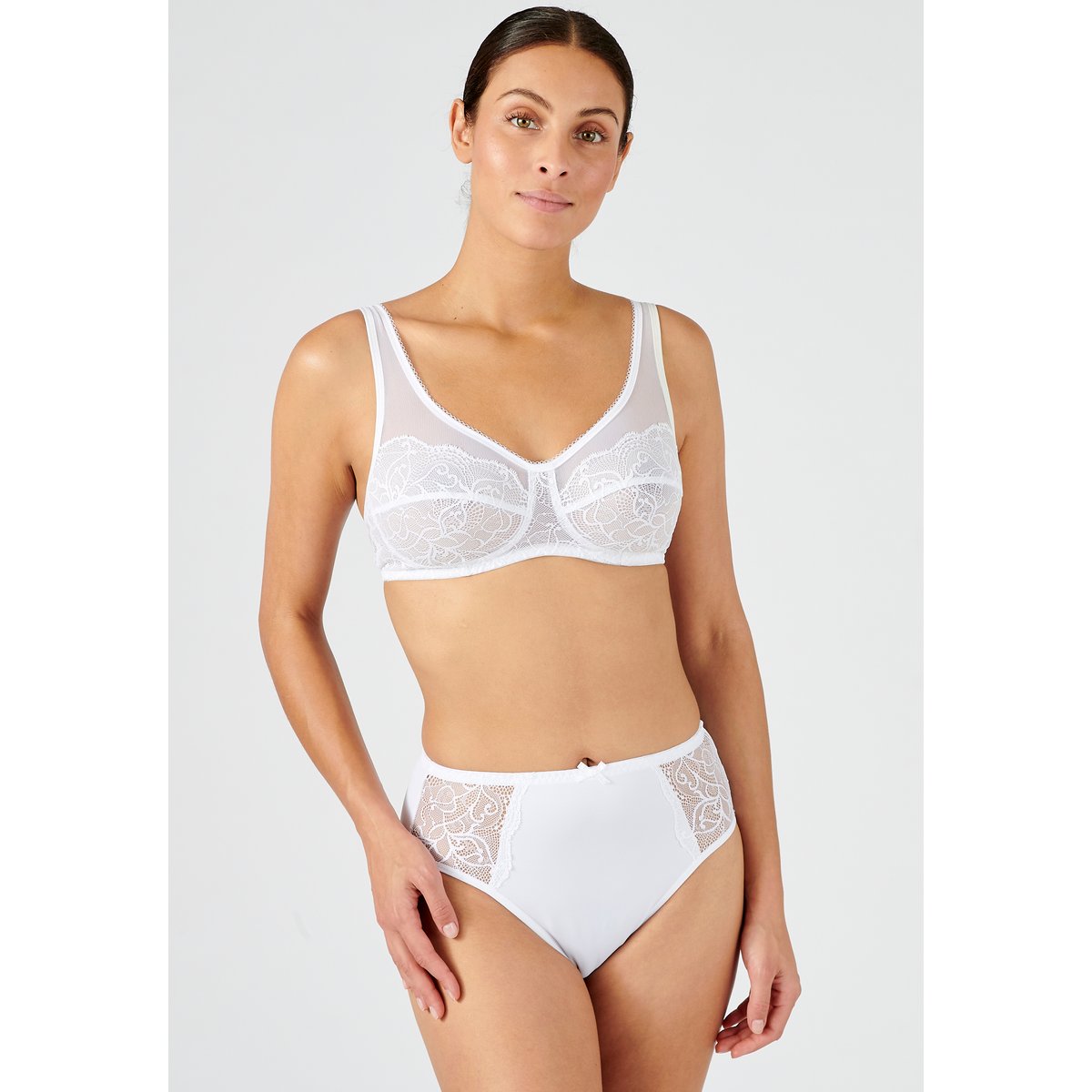 Soutien-gorge sans armatures LEA blanc, DAMART