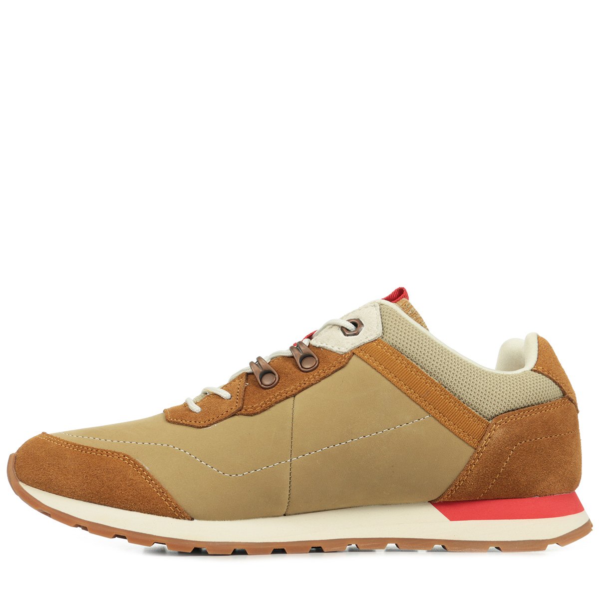 Sneakers cuir nubuck terre, CATERPILLAR