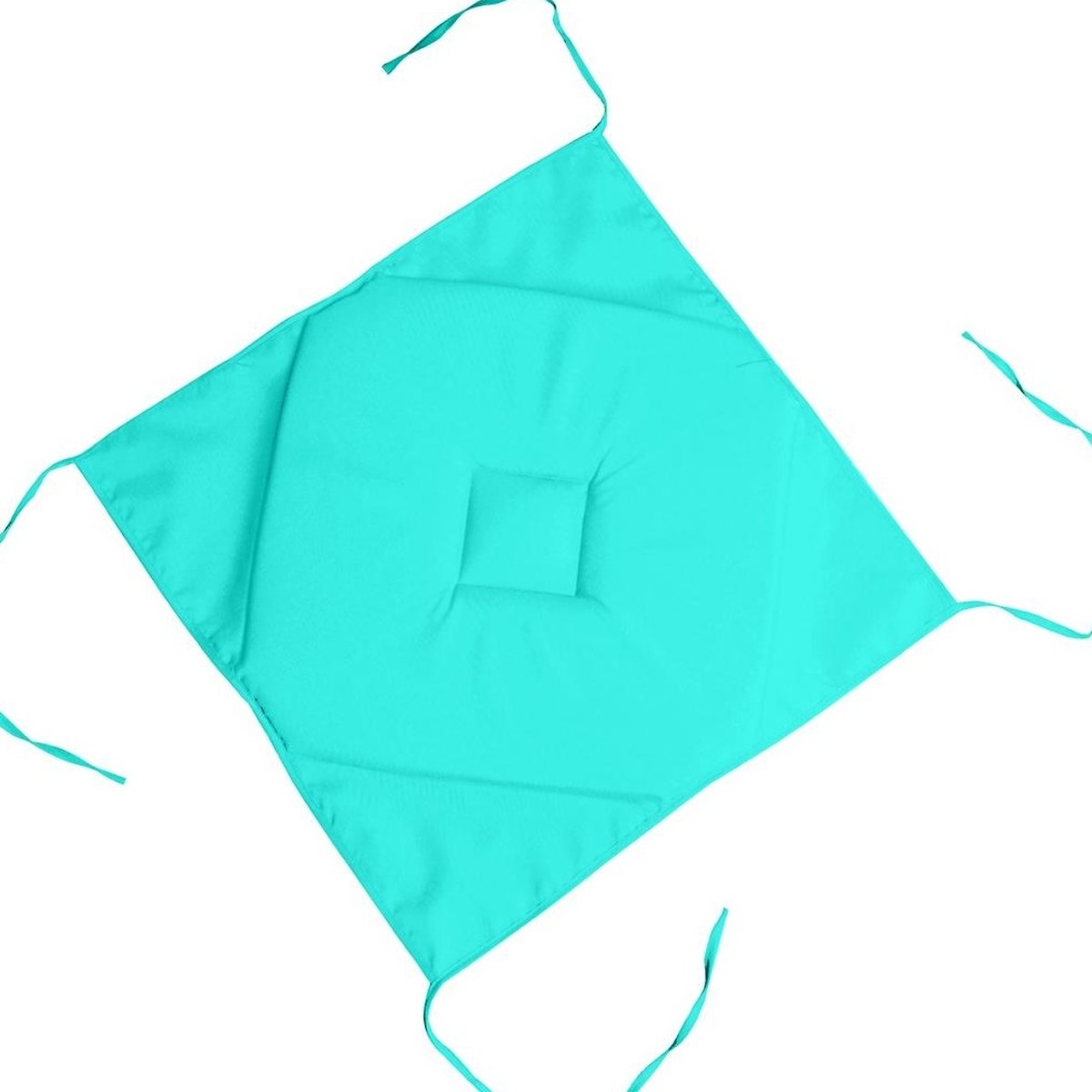 Galette de chaise 4 rabats Collection Nelsen celadon, EDEN