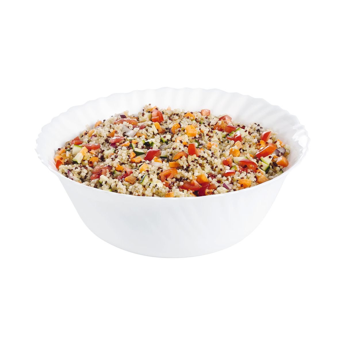 Saladier blanc 25 cm -FESTON blanc, LUMINARC