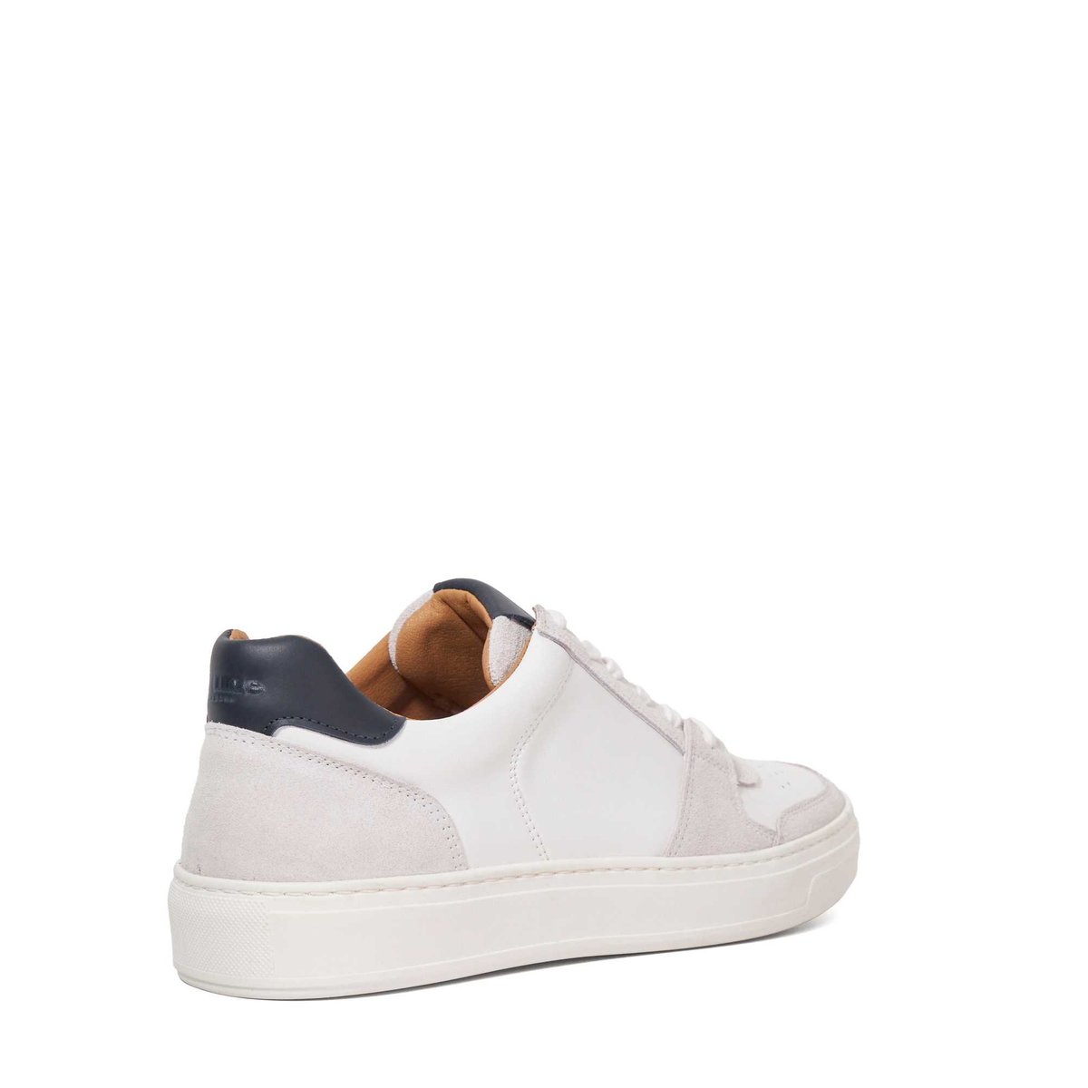 Baskets en cuir à semelle cuvette - TAWLY white-leather, DUNE LONDON