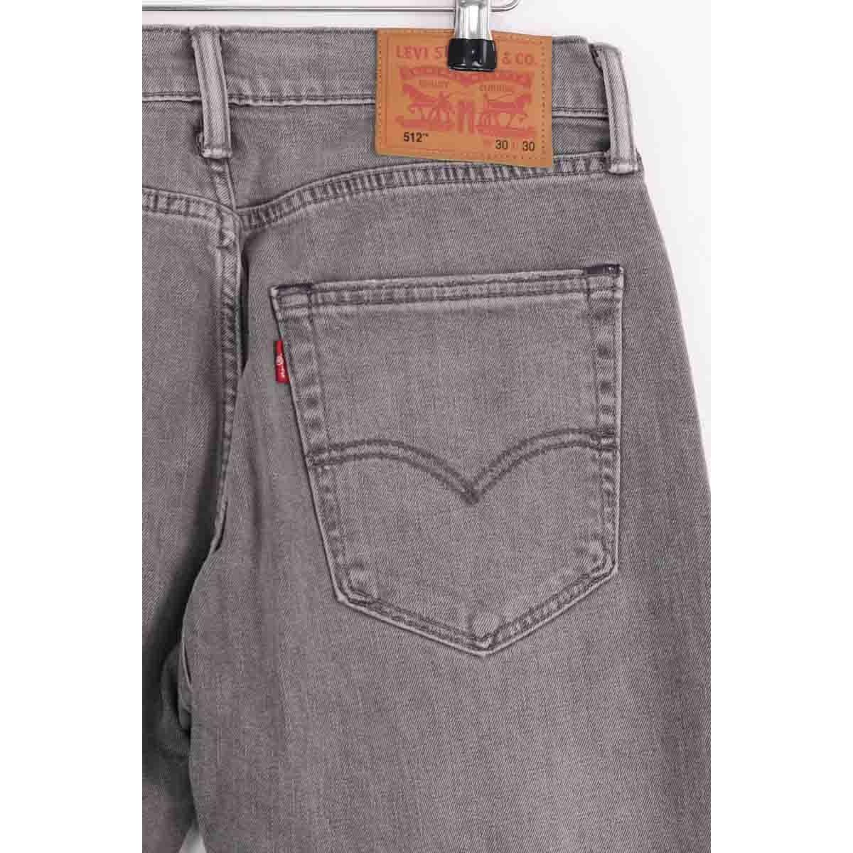 Jean droit 512 - Très Bon État gris, LEVI'S