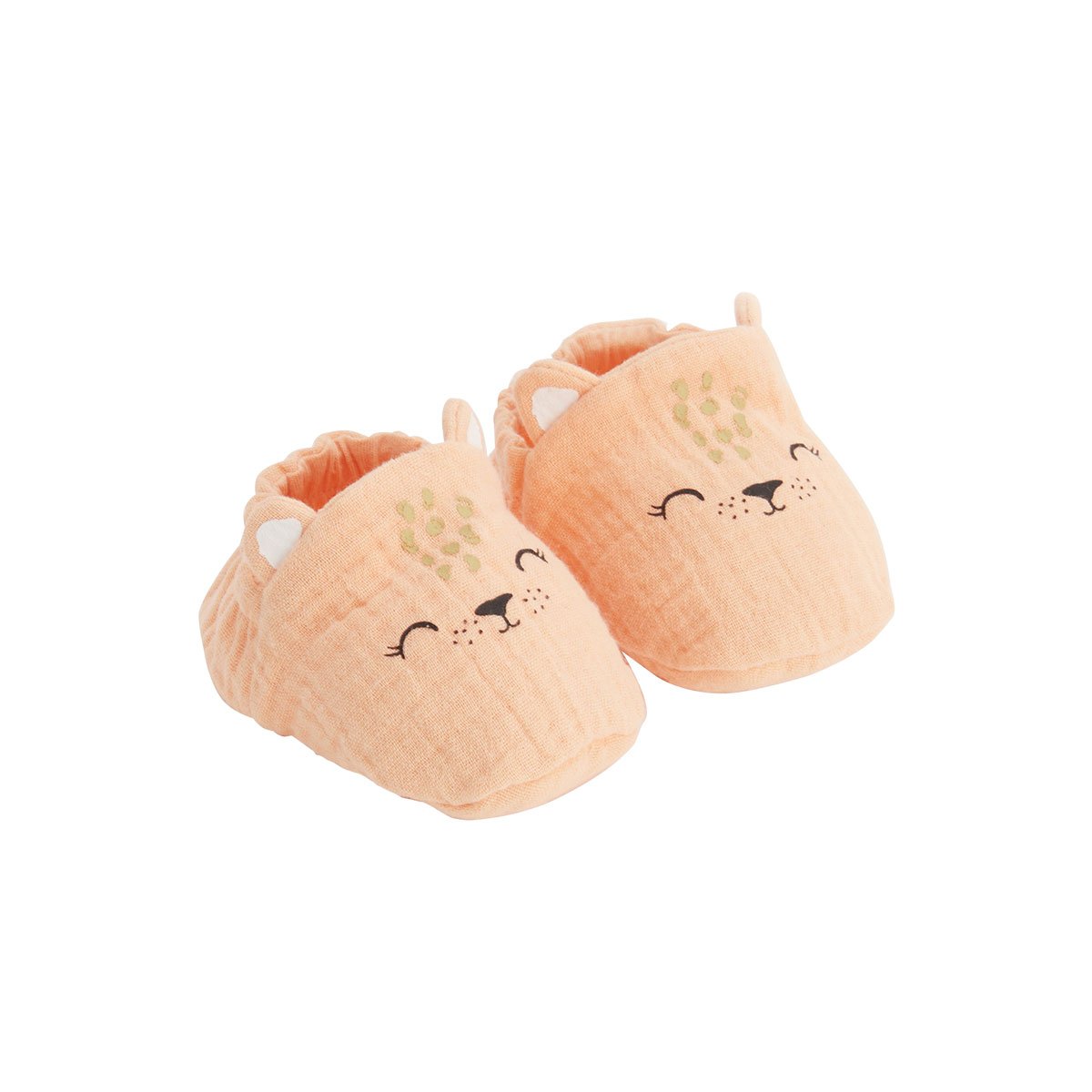 Bonnet bébé et chaussons Sierra peche, PETIT BEGUIN