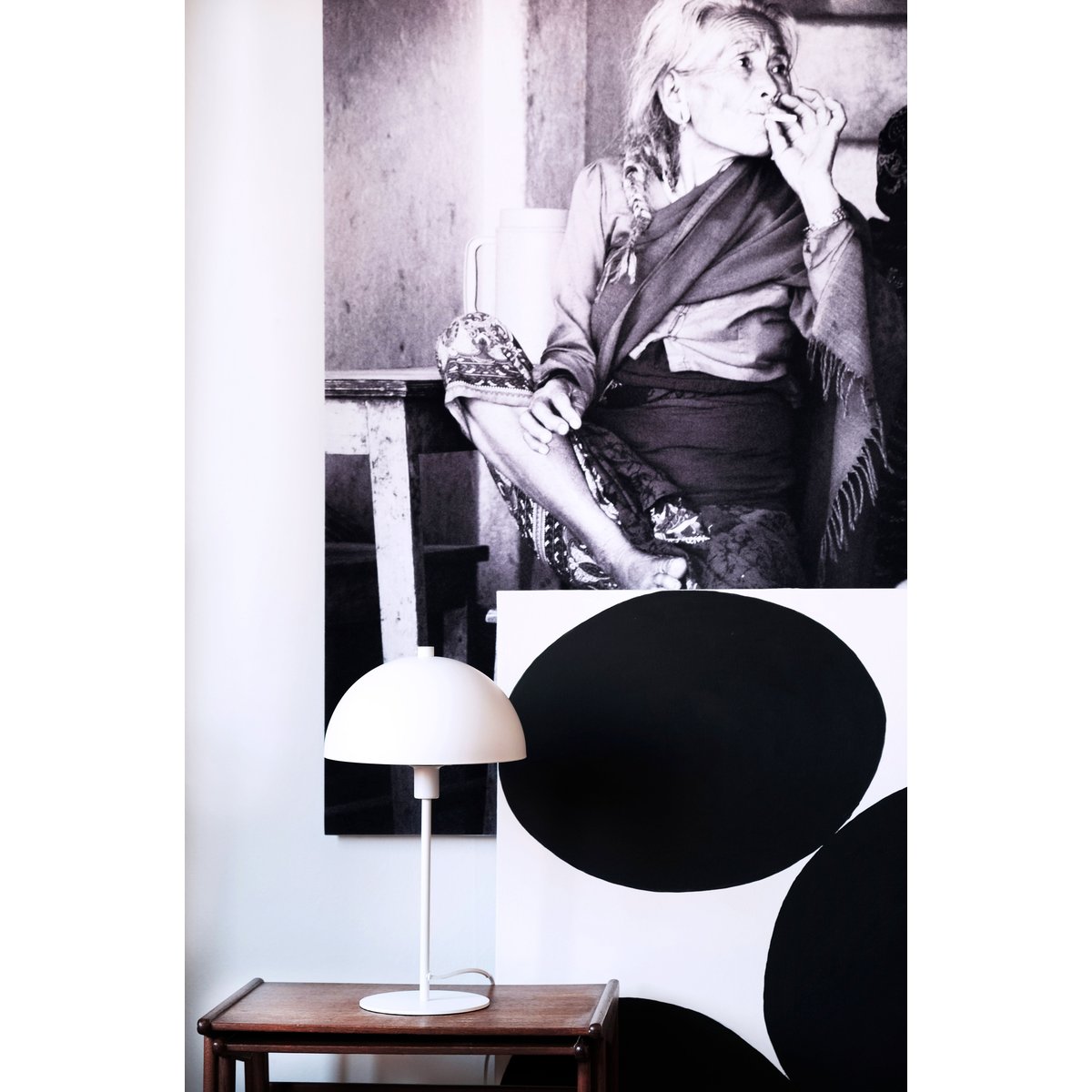 Lampe à poser en Métal STOCKHOLM blanc, DYBERG LARSEN