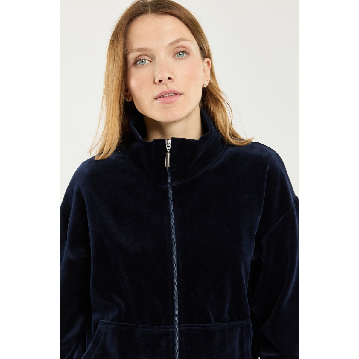 Veste zippée velours - coton seal, ARMOR-LUX