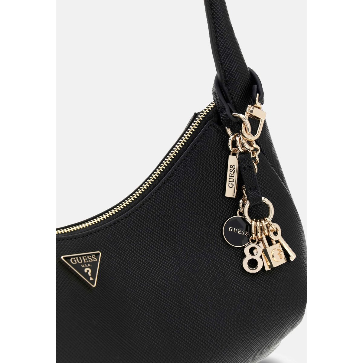 Sac Hobo Gilda noir, GUESS