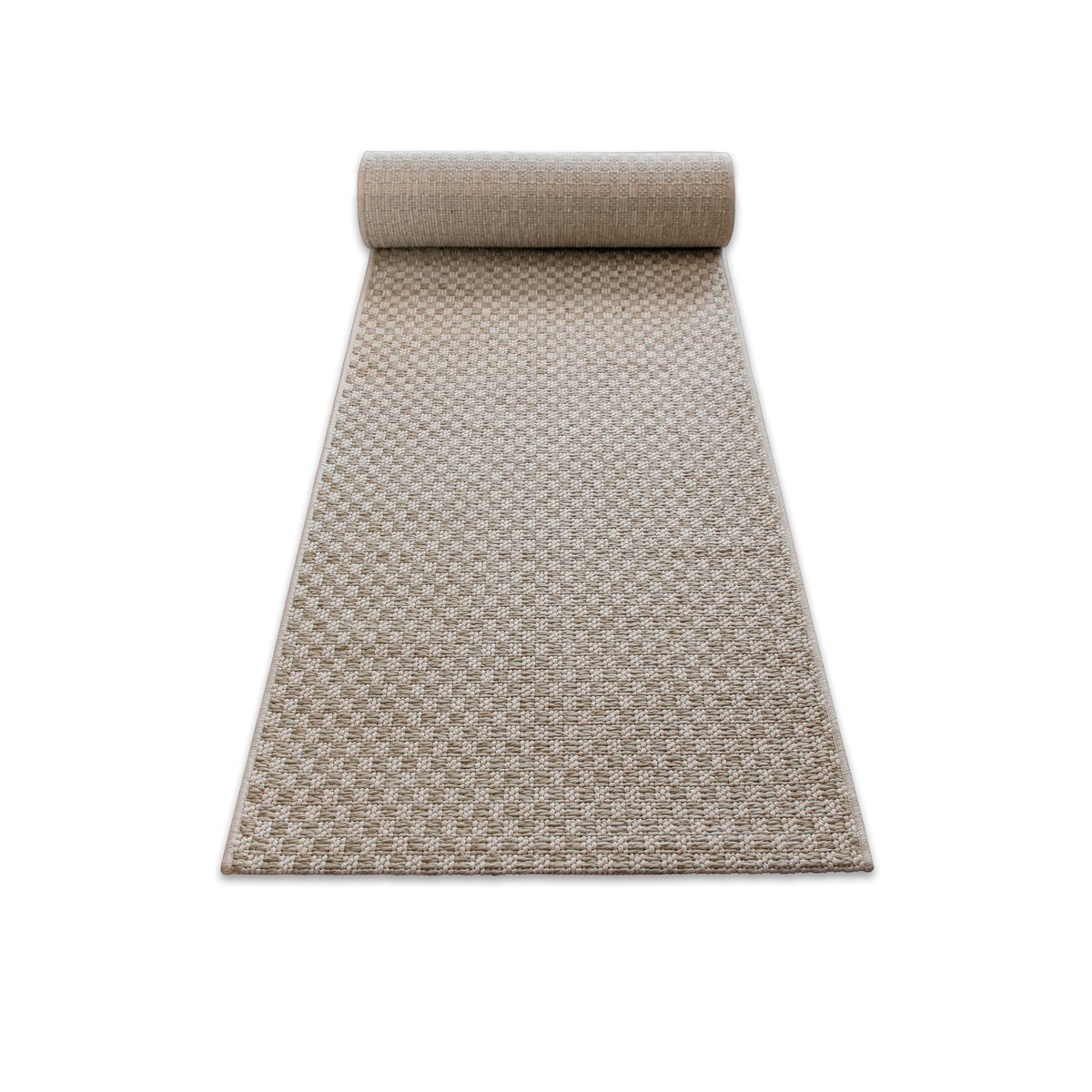 Tapis tissé plat intérieur extérieur ,  Miami South Beach beige crème, WECON HOME
