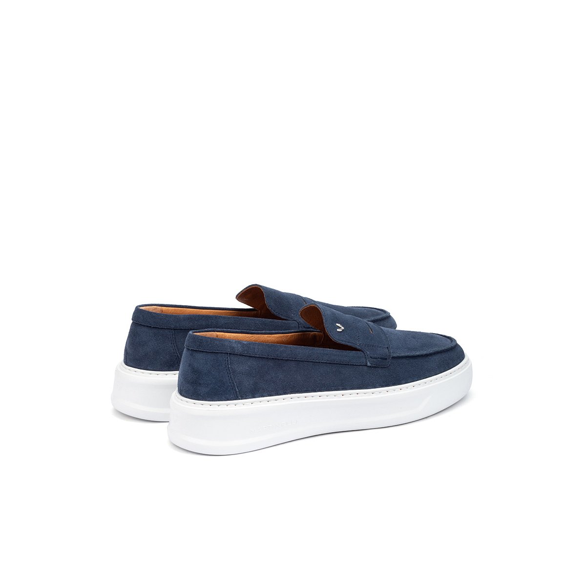 Mocassins cuir Sullivan azulmar, MARTINELLI