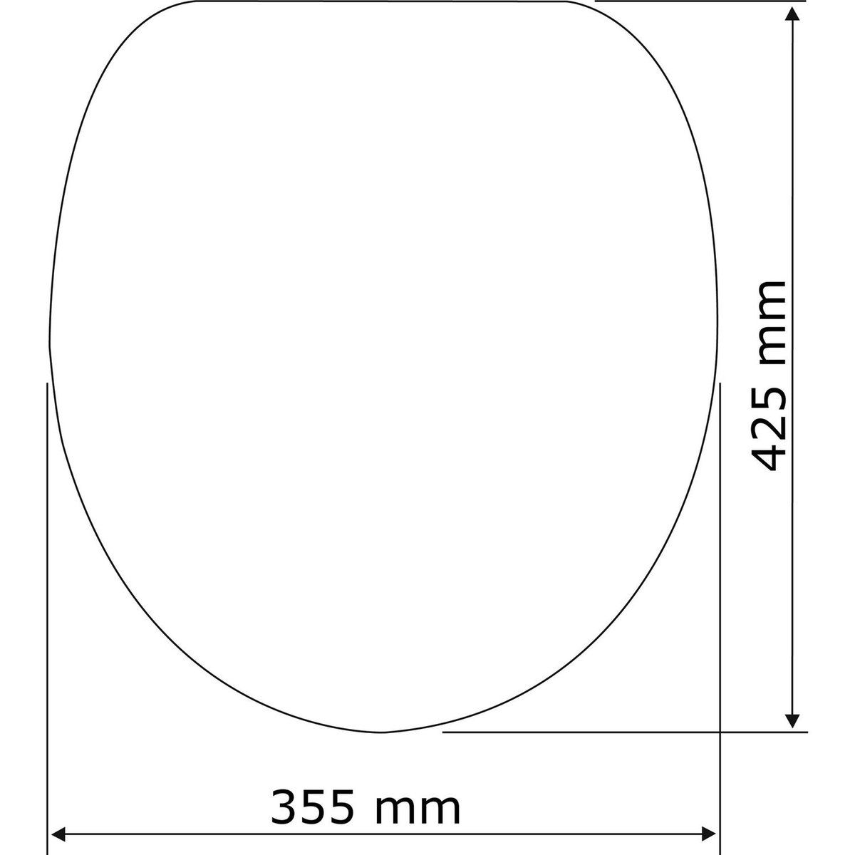 Abattant WC en MDF effet bois d'hêtre marron, WENKO