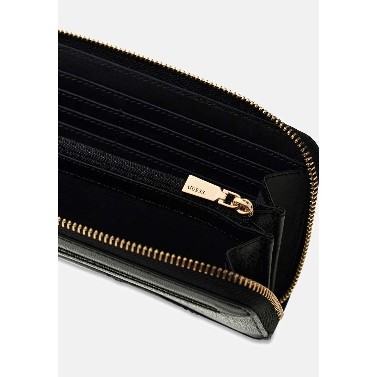 Portefeuille Maxi Juliette noir, GUESS